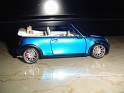 1:24 Maisto Allstars Mini Cooper Cabrio 2010 Metallic Blue W/Stripes. Uploaded by Mike-Bell